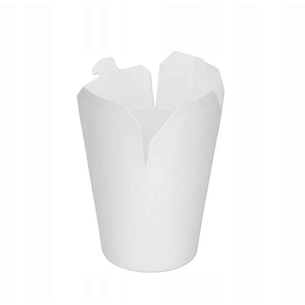 Noodle box bílý 450 ml, 10x50ks
