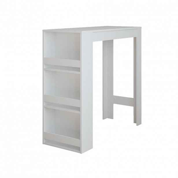 Vicco BAROVÝ STŮL Repose Bílá 45 x 110 cm