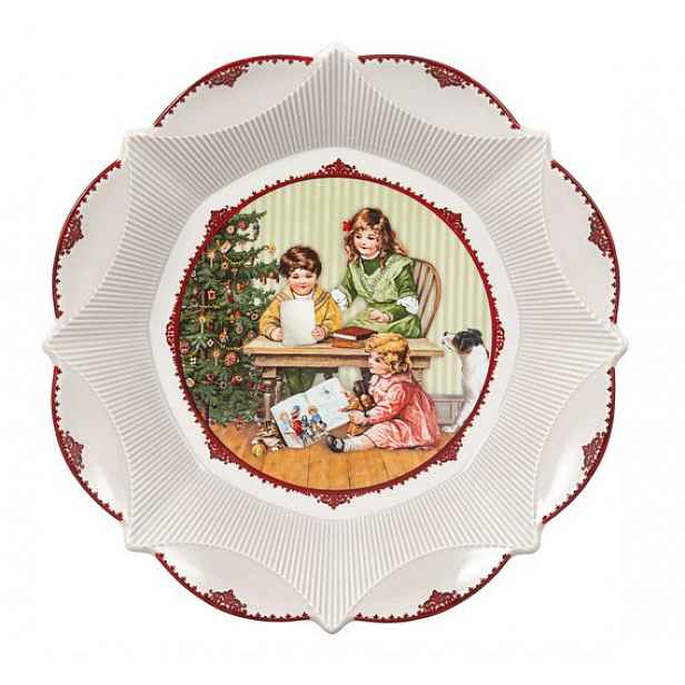 Villeroy & Boch Toy's Fantasy mísa, dopisy pro Ježíška, Ø 25 cm