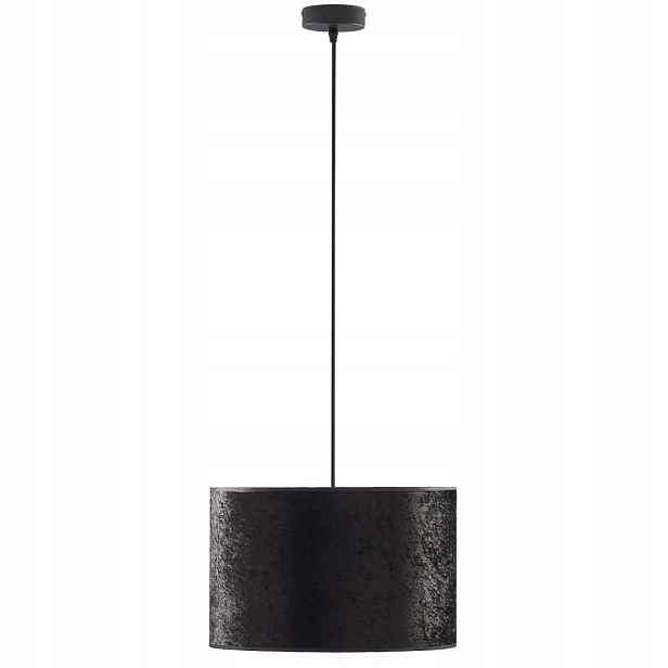 Černo-zlatá Závěsná Lampa Do Ložnice Glamour 3*E27 Tk Lighting