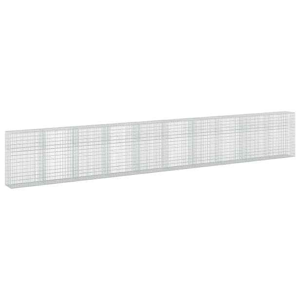 vidaXL Gabion s drátem 5 mm a síťkou 5x10 cm 1000x50x150 cm