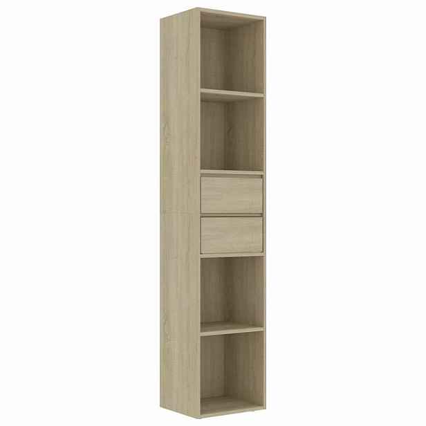 vidaXL Knihovna dub sonoma 36 x 30 x 171 cm kompozitní dřevo