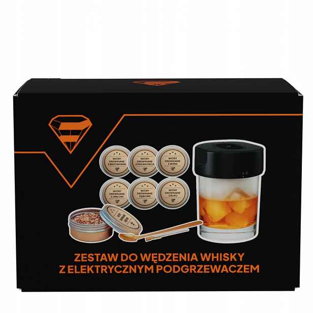 Whisky Smoker sada Dárek pro muže 16 kusů