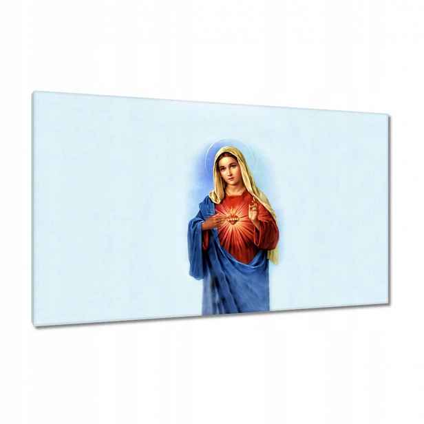 Obrazy 120x70 Panna Maria Srdce