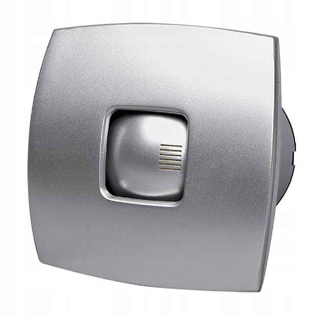 Elmark Ventilátor ALS-D100 Tichý S Ventilem Stříbrný 500141