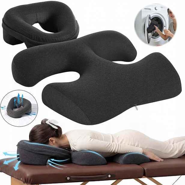 Polštář Na Hrudník Polštář Podporující Polštář Relaxace Černý