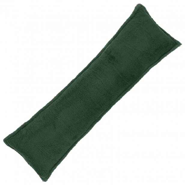 vidaXL Povlak na polštář HOUTEN Tmavě zelená 40 x 145 cm Bouclé
