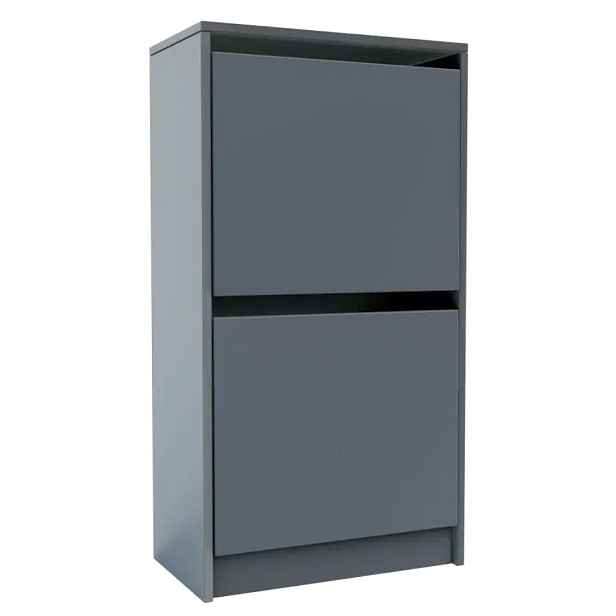 Casarredo Výklopný botník ROLF - šedý grafit