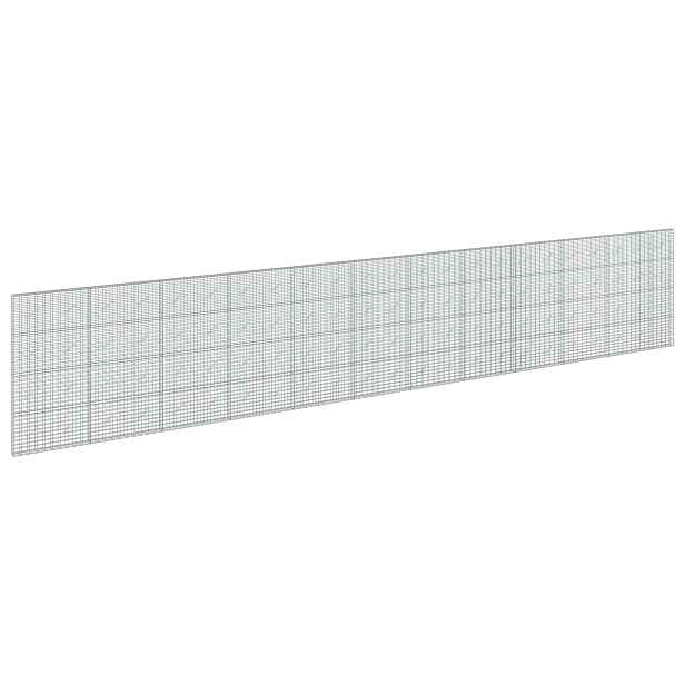 vidaXL Gabion s drátem 5 mm a síťkou 5x10 cm 1150x10x200 cm