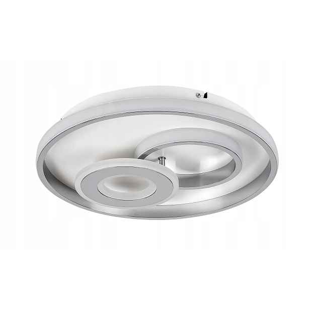 Stropní Svítidlo 40 cm Led 40W chrom kulatý Celinda 5230 Rabalux