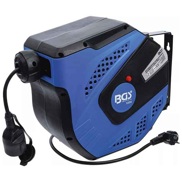 Automatický bubnový prodlužovací kabel 20 m, Bgs 3324