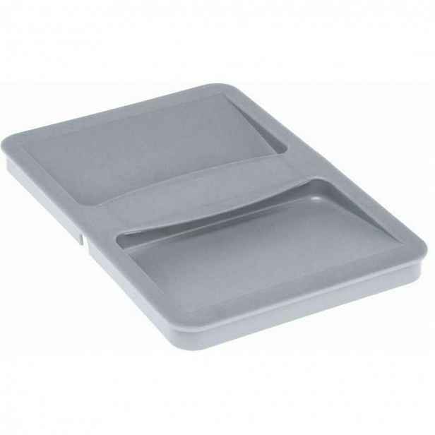 Franke - Víko pro koš Cube, Trolley Vario 18 l, šedý plast 133.0014.739