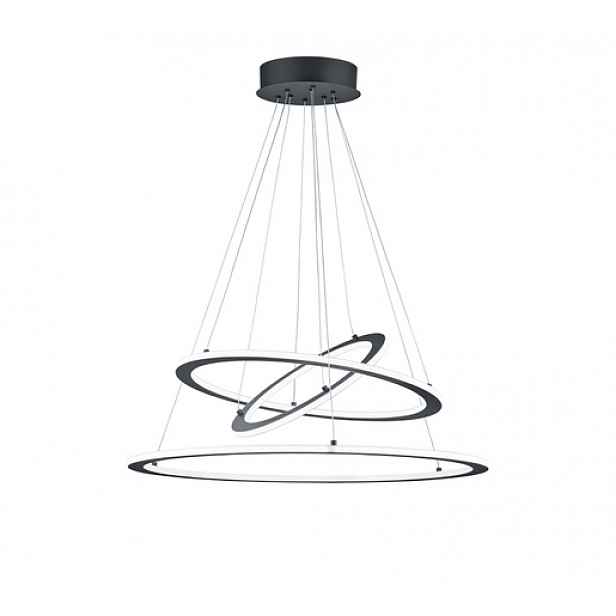 LED závěsné osvětlení Trio Durban antracit 321910342