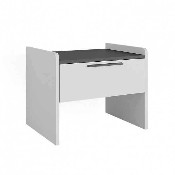 Vicco LAVICE DO JÍDELNY Roman Bílá 53.5 x 41.1 cm s 1 zásuvkou