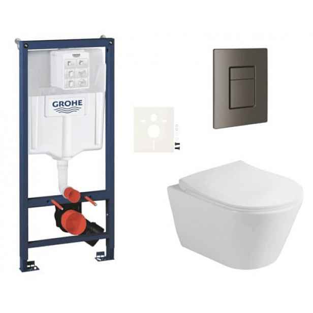 Závěsný wc set do lehkých stěn / předstěnová montáž Glacera Ava SIKOGRSAVASCAL0