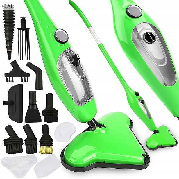 Multifunkční Parní Mop S Velkým Výkonem 1300 W 10 Vyměnitelných Nástavců