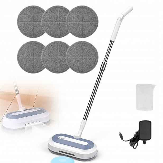 Bezdrátový Elektrický Mop, Sada Rotačních Mopů, Čistič Oken