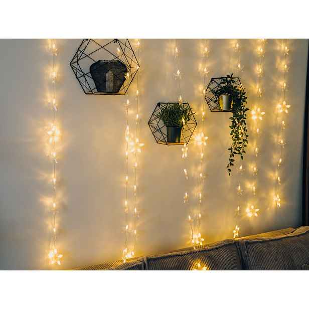 LED světelný řetěz STARS 200 cm