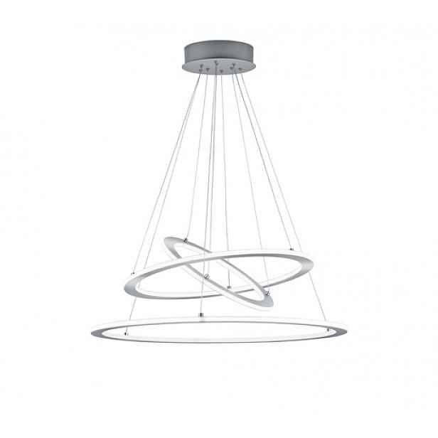 LED závěsné osvětlení Trio Durban nikl 321910307