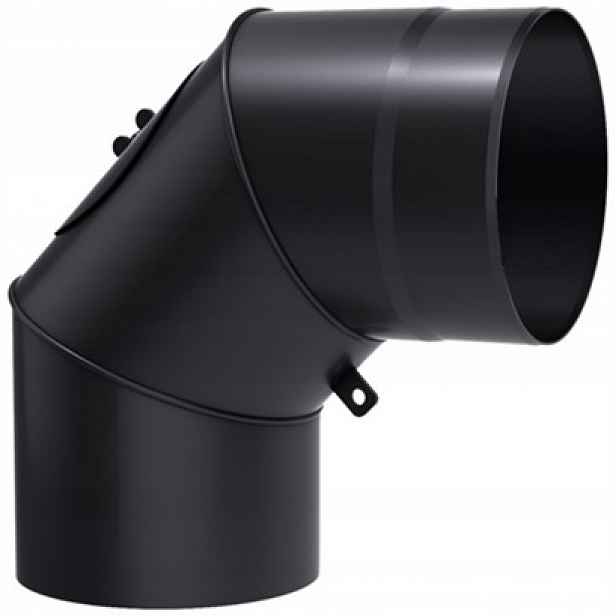 Nastavitelné Koleno Pro Kozy Ocelové Stahl System 90st FI130 Regulovatelná Revize