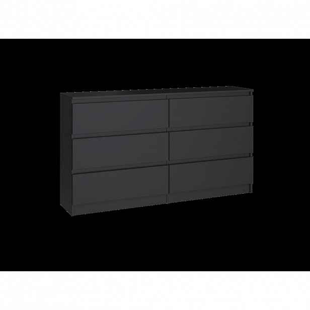 RAUMHIRSCH FURNITURE KOMODA černá 138/77/40