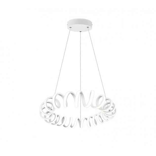 LED závěsné osvětlení Trio Curl bílá 325110131