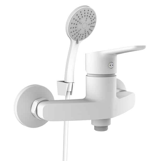 Rubineta Olsen Spa  UNO OLBAUN12KWNEW - Sprchová baterie UNO-12/K NEW bílá