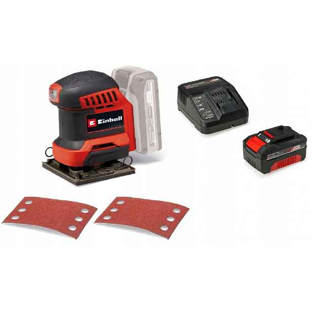Einhell Ruční Bruska Te-os 18/113 Li 4460731 Sada Akumulátor 4,0AH