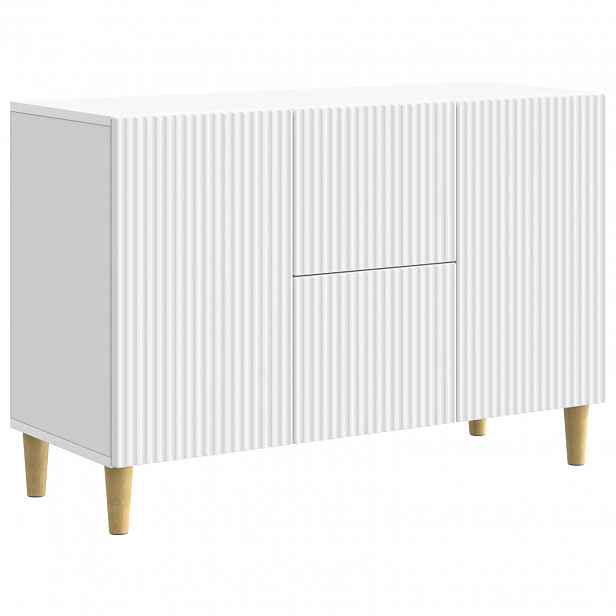 vidaXL Servírovací skříň Bílá 89 x 34,5 x 60 cm Kompozitní dřevo