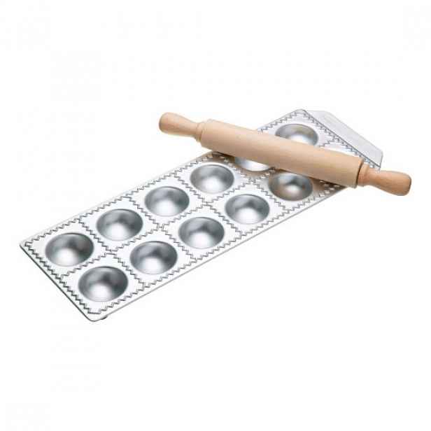 Forma na 12 velkých ravioli, s válečkem - Imperia