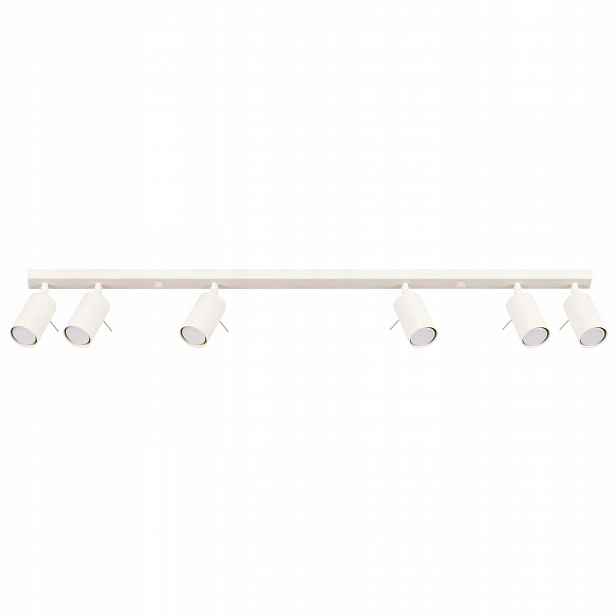 Stropní Svítidlo osvětlovací lišta Lampa dlouhá 6 tub Ring 6L béžová Sollux