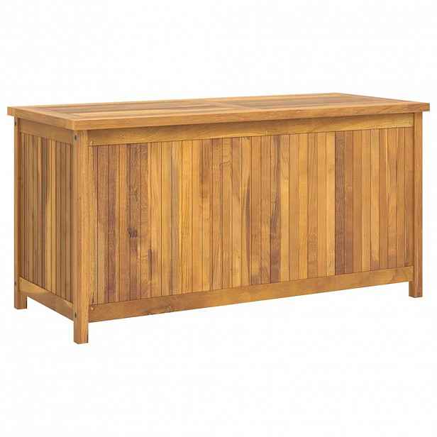 vidaXL Zahradní box 114 x 50 x 58 cm masivní teakové dřevo