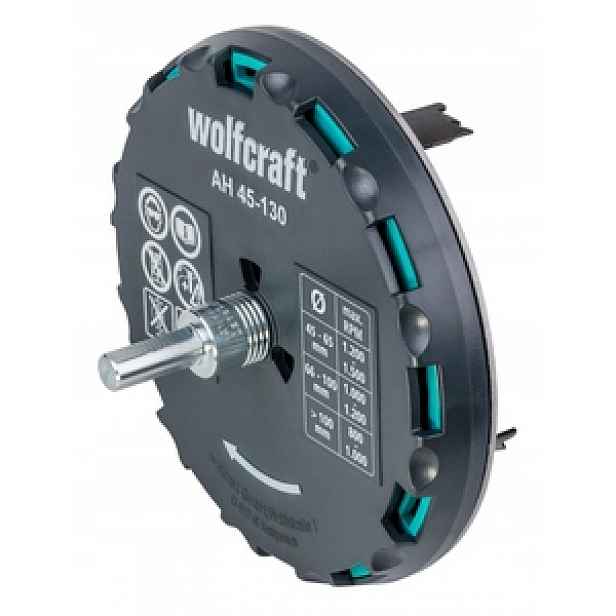 Korunkový Vrták Wolfcraft 45-130 mm 5978000