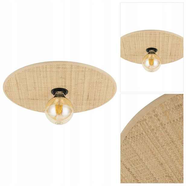 Stropní svítidlo Calma béžová boho harmonický lesk v obývacím pokoji Tk Lighting