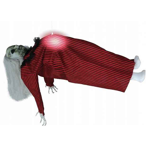 Interaktivní Dekorace Mrtvá Žena Světlo Zvuk Pohyb 70 CM Halloween