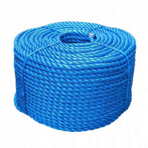 Lehké polypropylenové lano 5 mm x 200 m. Pro přepravu, zahradu a Diy!