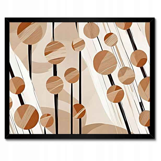 Plakáty v rámu 50x40 Béžové na sloupcích