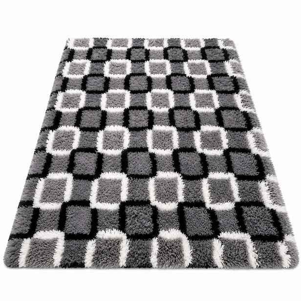Koberec protiskluzový, moderní měkký obývací pokoj 200x300