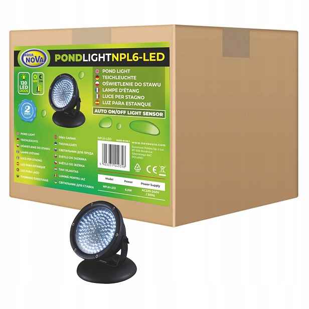 Aqua Nova NPL6-LED reflektorová lampa do jezírka