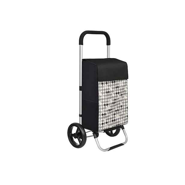 SONGMICS Nákupní vozík LETRE 40 l černý
