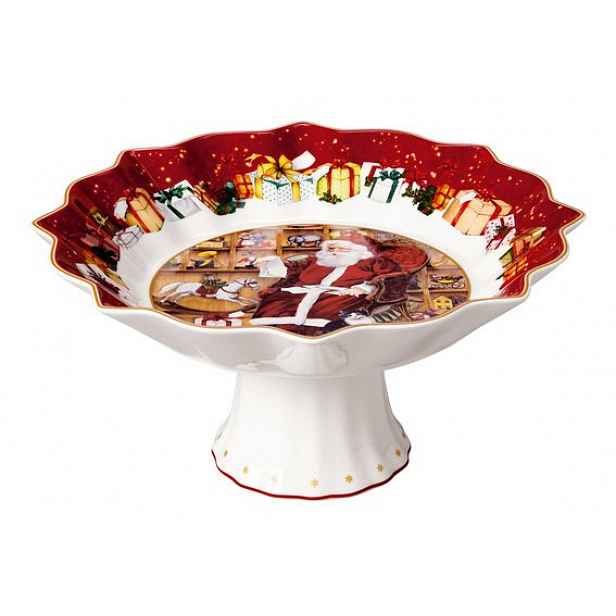 Villeroy & Boch Toy's Fantasy mísa na noze, Santa čte dopisy, Ø 24 cm