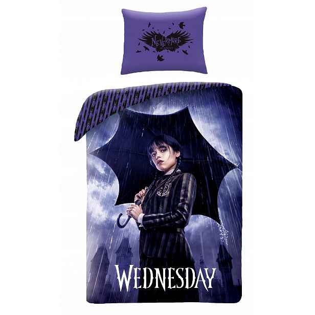 Povlečení Wednesday Addamsová Jenna Ortega Originál 160x200