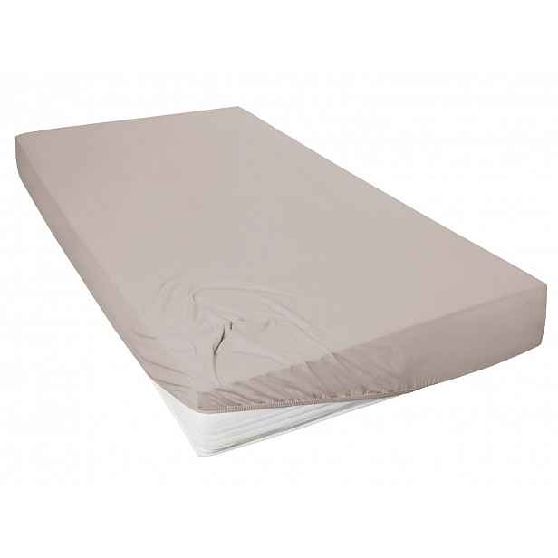 Primera Napínací prostěradlo, 90-100 x 200 cm / 140-160 x 200 cm / 180-200 x 200 cm (písková)