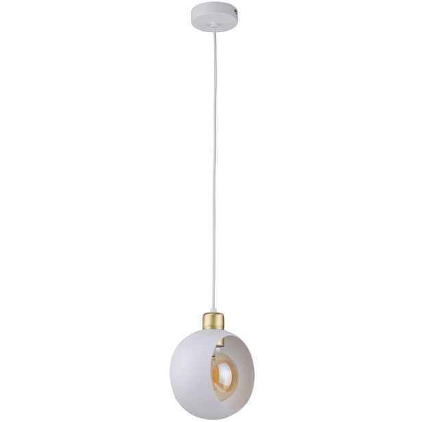 Závěsná Lampa Cyklop Bílá 1xE27 60W Tk Lighting