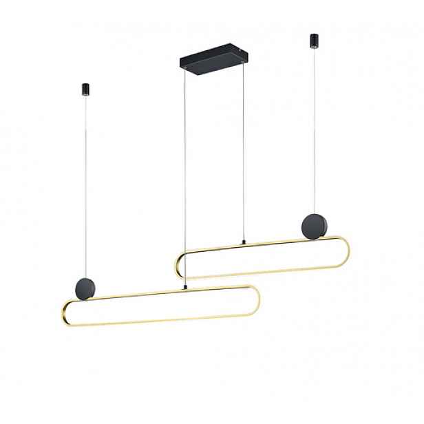 LED závěsné osvětlení Trio Grant mosaz 342710208