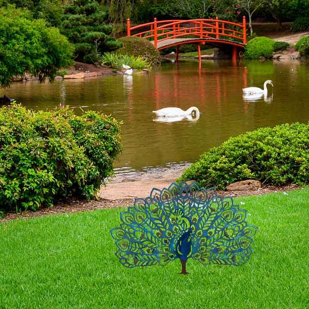 Zahradní dekorace Peacock v2