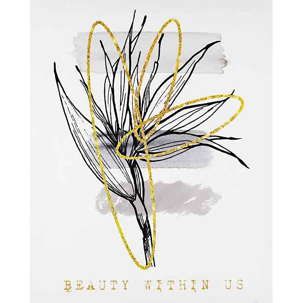 Obraz na plátně Abstrakce Beauty Within Us, 40x50 cm