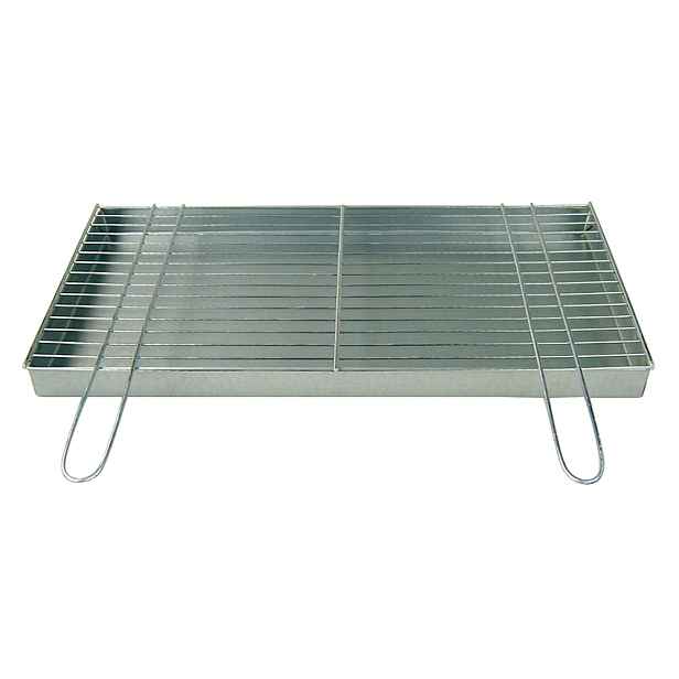 Rošt pro stavbu grilu 50 x 35 cm popelník