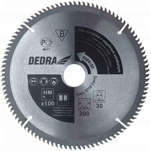 Dedra H500120 Kotoučová Pila Na Dřevo Widia 500X30 120Z