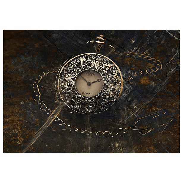 Fototapeta Vintage hodiny Elegance a Nostalgie Ornament 300x210 lepidlo
